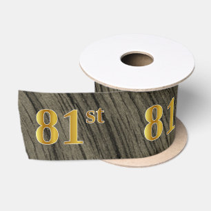 Nep/Namaak Goud "81ste" Gebeurtenis Nummer (Rustie Lint