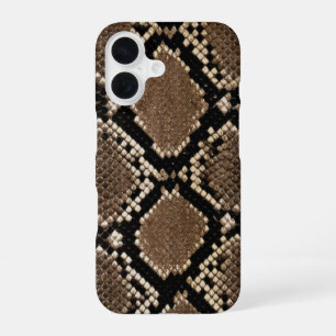 Nep Python Slangenhuid iPhone 16 Hoesje