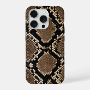 Nep Python Slangenhuid iPhone 15 Pro Hoesje