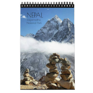 Nepal 2025 Kalender, Sagarmatha / Everest Trek Kalender