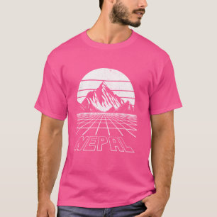 Nepal Bergen Himalaya Mount Everest Nepali Souv T-shirt