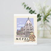 Nepal Briefkaart (Staand voorkant)