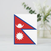 Nepal-Briefkaart Briefkaart (Staand voorkant)
