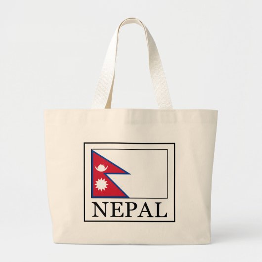 Nepal Grote Tote Bag (Voorkant)