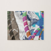 Nepal Himalayan Prayer Flags Travel poster Legpuzzel (Horizontaal)