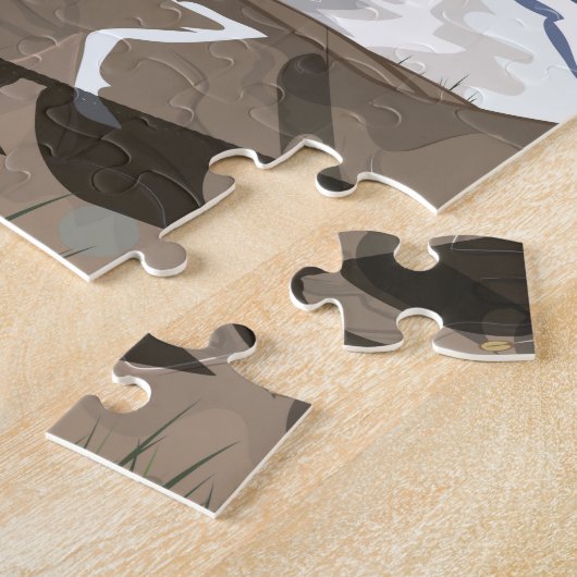 Nepal Himalayan Prayer Flags Travel poster Legpuzzel (Zijkant)