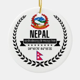 Nepal Keramisch Ornament