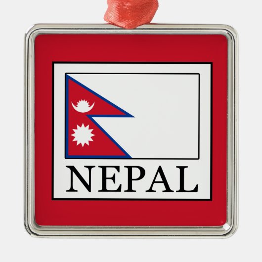 Nepal Metalen Ornament (Voorkant)