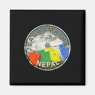 Nepal Mount Everest Sagarmatha Bergbeklimmen T Magneet