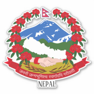 Nepal - nationale wapenstilstand sticker