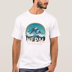 NEPAL ONTDEKT DE HIMALAYA T-SHIRT