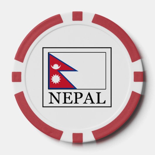 Nepal Poker Chips (Voorkant)
