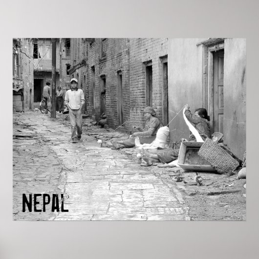 Nepal Poster (Voorkant)
