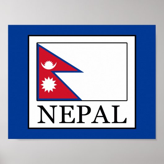 Nepal Poster (Voorkant)