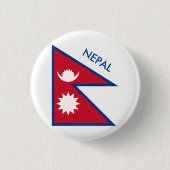 nepal ronde button 3,2 cm (Voorkant)