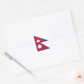 nepal ronde sticker (Envelop)