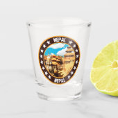Nepal Shot Glas (Voorkant)
