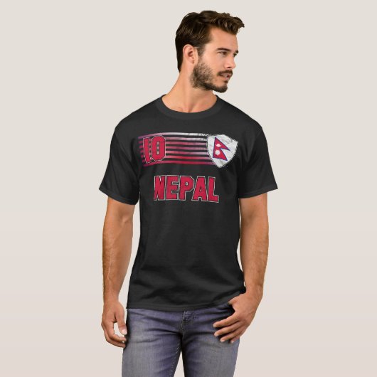 Nepal T-shirt (Voorkant volledig)
