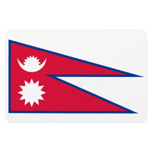 Nepal vlag magneet