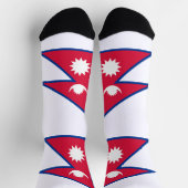 Nepal vlag sokken (Top)