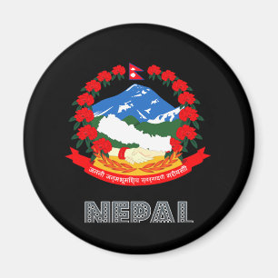 Nepalese Emblem Magneet