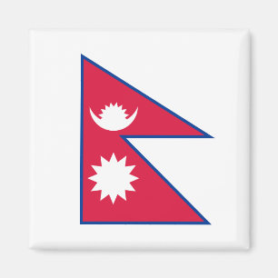 Nepalese vlag magneet