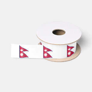 Nepalese vlag & Nepal reis, vakantie/sport Lint