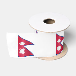 Nepalese vlaglint, patriottische Nepal Lint