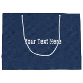 Nepalezen Design Cadeautas met Aangepaste Tekst (Achterkant)