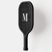 Nepalimit Leer Modern Monogram Pickleball Paddle (Links)