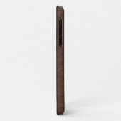 Nepbruin leer Case-Mate iPhone case (Achterkant/links)