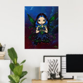 Nepenthe gothic fairy Art Print (Thuiskantoor)