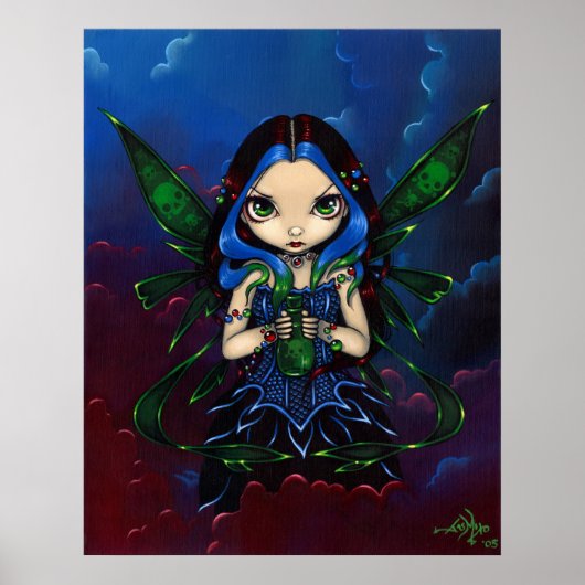 Nepenthe gothic fairy Art Print (Voorkant)