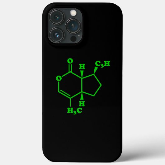 Nepetalacton Moleculaire chemische formule Case-Mate iPhone Case (Achterkant)
