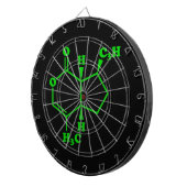 Nepetalacton Moleculaire chemische formule Dartbord (Voorkant Rechts)