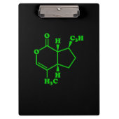 Nepetalacton Moleculaire chemische formule Klembord (Voorkant)