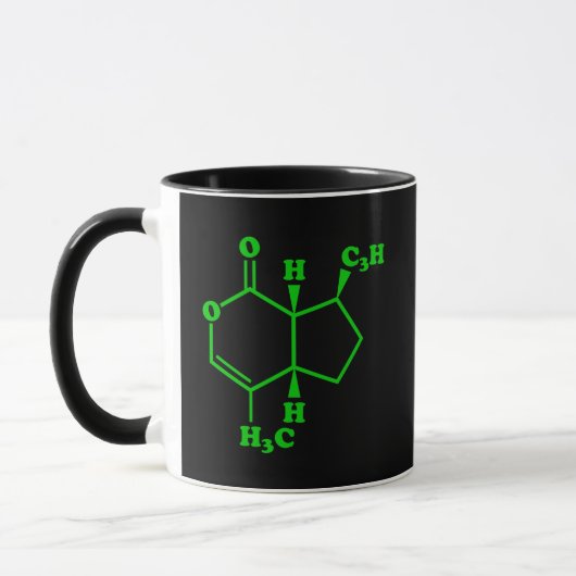 Nepetalacton Moleculaire chemische formule Mok (Links)