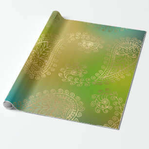 Nepgoud Folie Arabisch Patroon Cadeaupapier