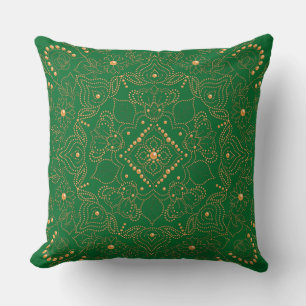 Nepgoud Parel Kralen Mandala Print Kussen