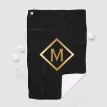 Nepgouden Monogram – Zwart & Goud