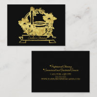 Nepgouden Schoonmaak Bloemenen Bezem Emmer Logo