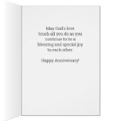 Nephew and Wife Anniversary Blessings Jar Vase (Intérieur (Droit))