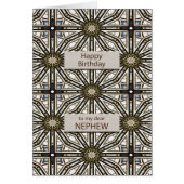 Nephew Anniversaire Mandala Design Abstrait (Devant)