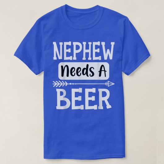 Nephew heeft een bierfamilie nodig Drink bieren ko T-shirt (Design voorkant)