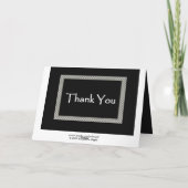 NEPHew Ringdrager met vlinderdasjes Bruiloft HARTE Bedankkaart (Achterkant)