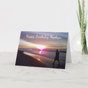 *NEPHEW'S BANTHDAY* PLAGE ET AIME POUR SA CARTE