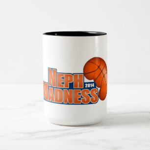 NephMadness Tweekleurige Koffiemok