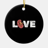 Nephrologist van Nierorgaanliefde Keramisch Ornament (Voorkant)