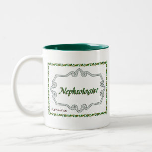 Nephroloog - Classy Tweekleurige Koffiemok