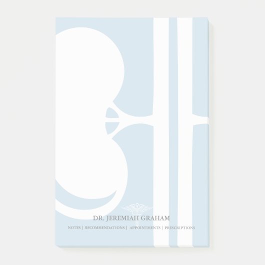 Nephroloog Kidney Doctor, gepersonaliseerde naam Post-it® Notes (Voorkant)